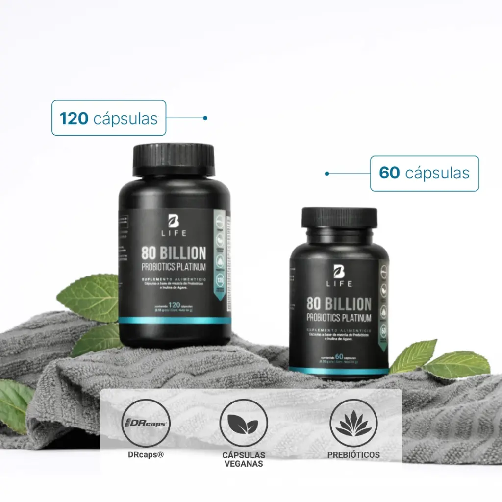 Probiótico B Life 80 Billion – 120 Cápsulas 5.webp