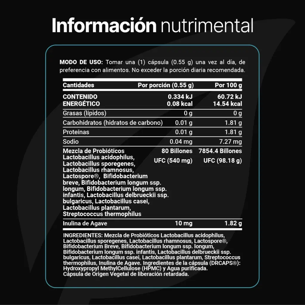 Probiótico B Life 80 Billion – 120 Cápsulas 4.webp