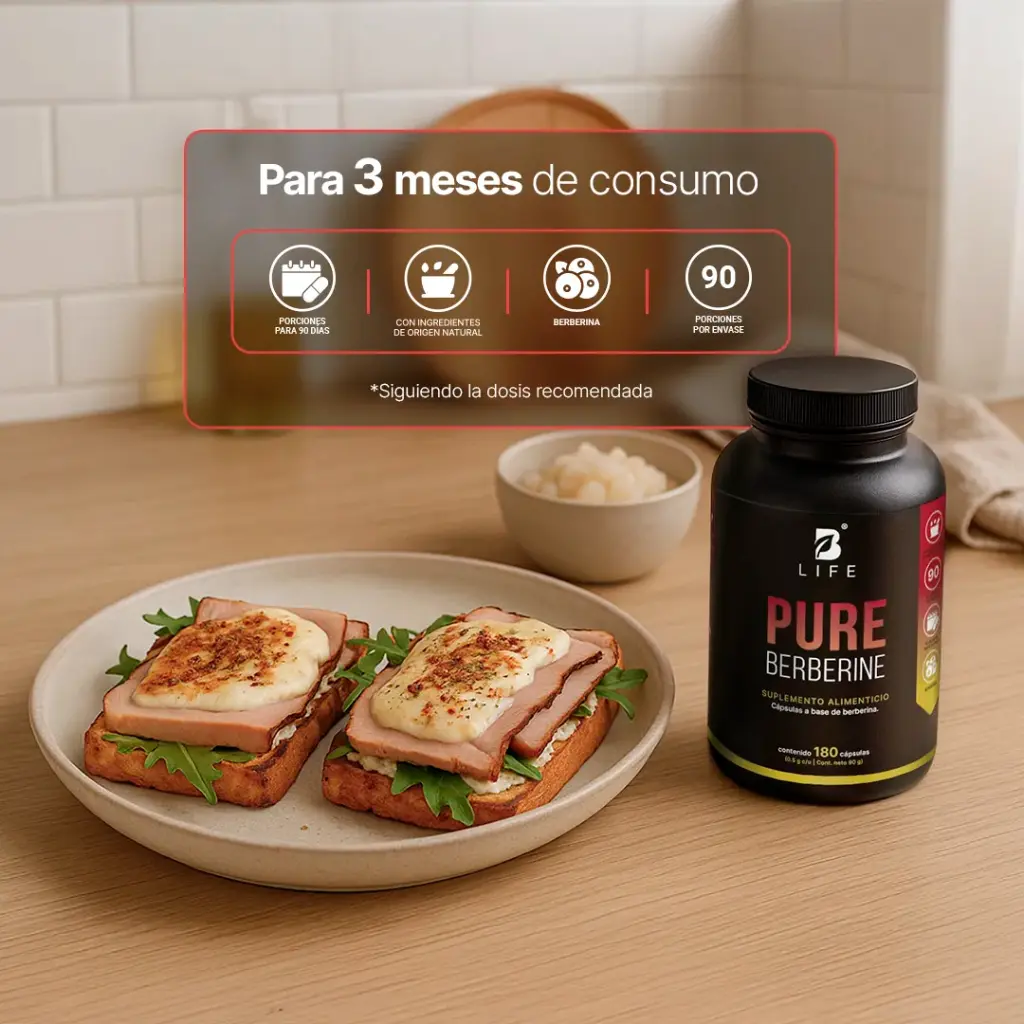 Pure Berberine B Life – 180 Cápsulas 9.webp