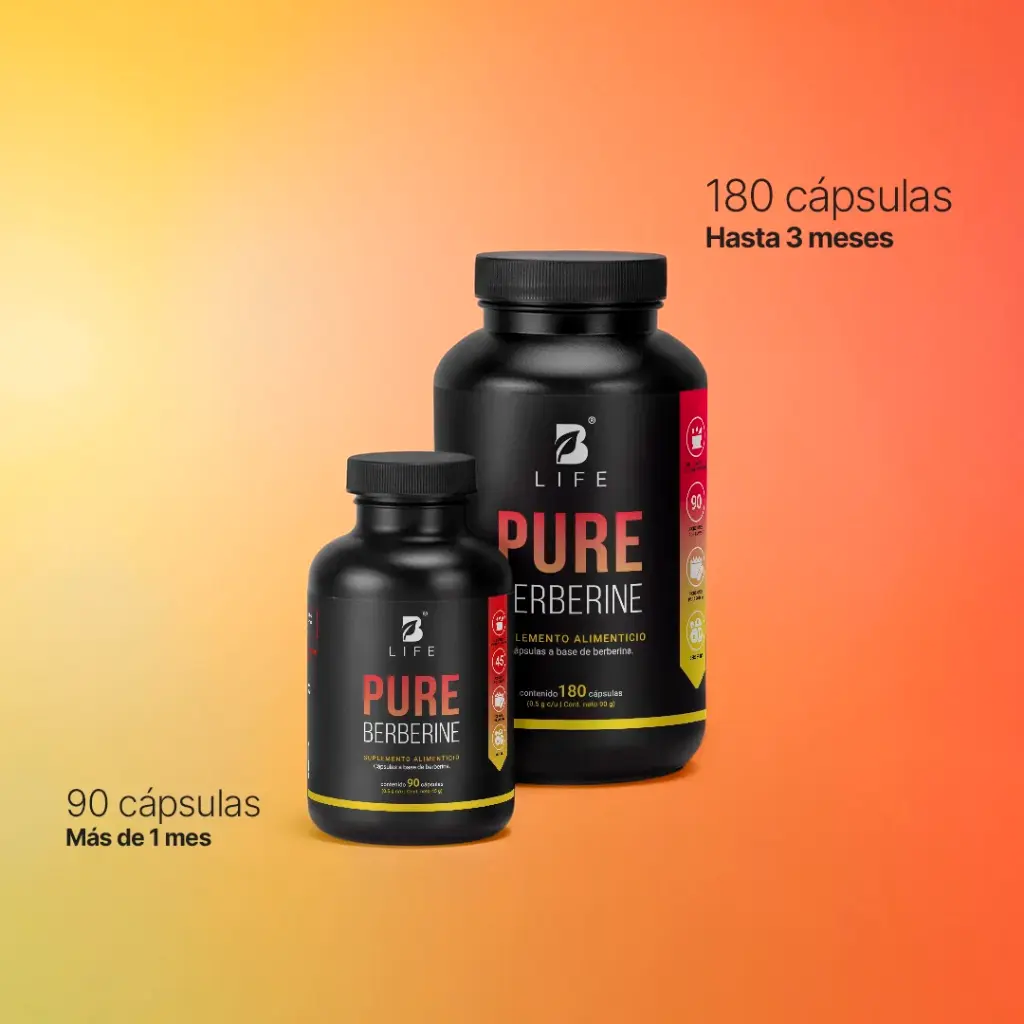Pure Berberine B Life – 180 Cápsulas 8.webp