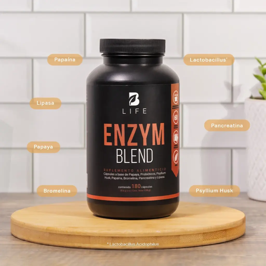 Enzym Blend B Life – 180 Cápsulas 4.webp