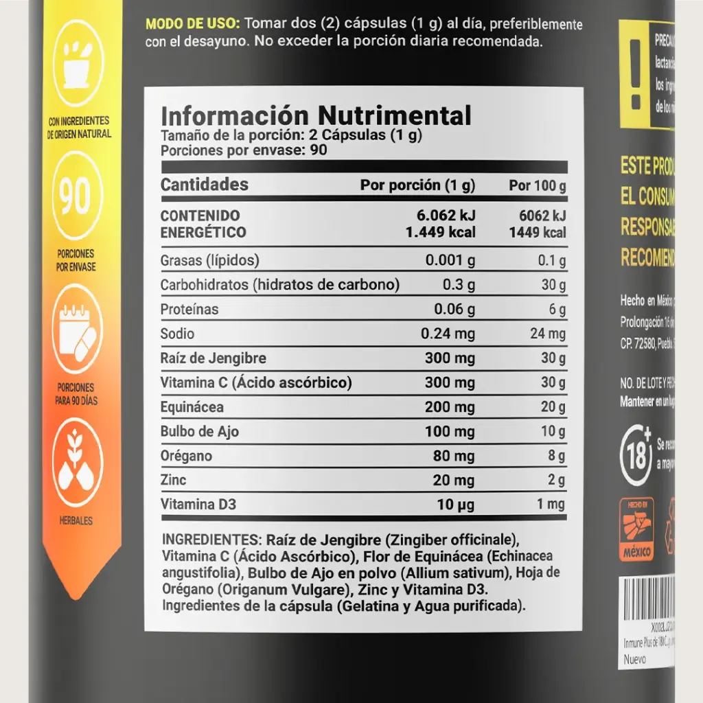 Immun Blend B Life – 180 Cápsulas 4.webp