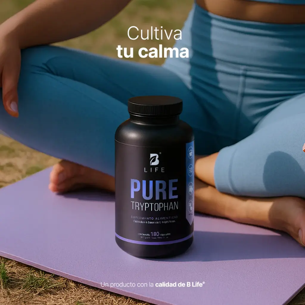 Pure L-Tryptophan B Life – 180 cápsulas 3.webp