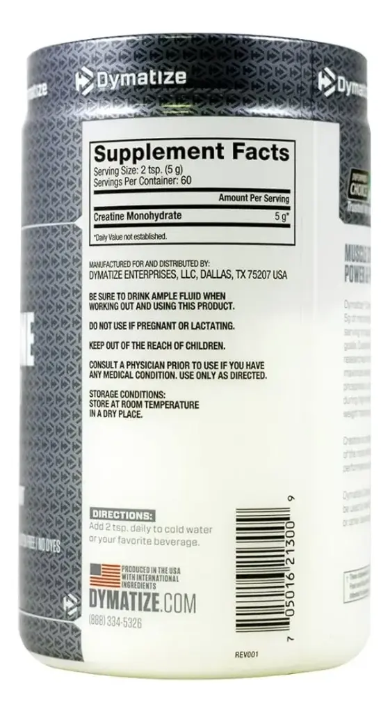 Creatina Dymatize – 300 g 2.webp