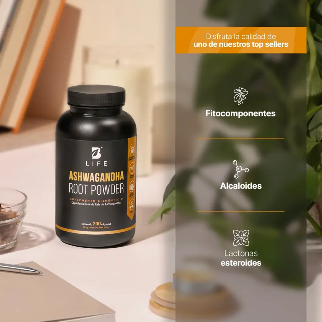 Ashwagandha B Life – 200 Cápsulas 3.webp