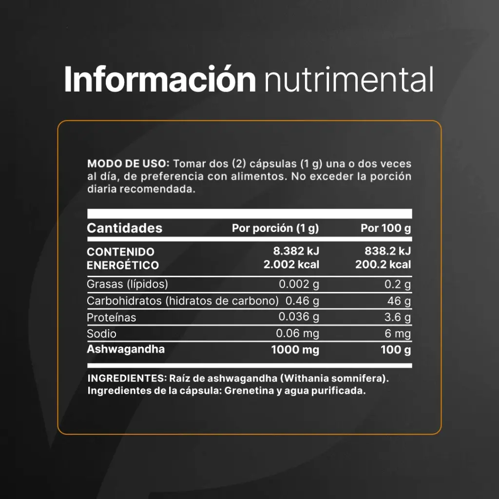 Ashwagandha B Life – 200 Cápsulas 4.webp