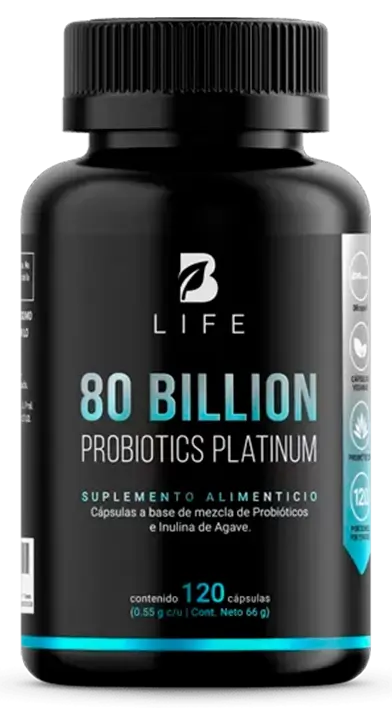 Probiótico B Life 80 Billion – 120 Cápsulas