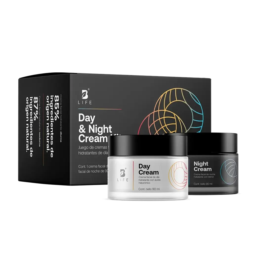 Kit Crema Día & Noche Hidratante B Life
