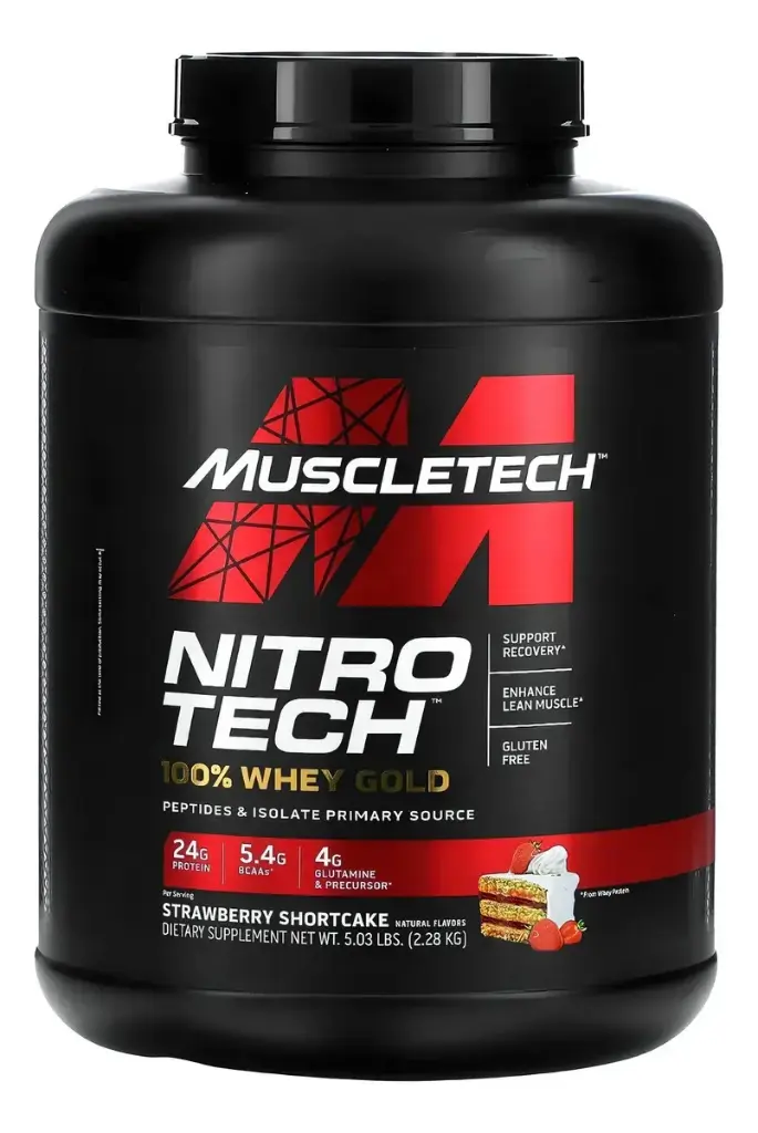 Preentreno Nitro-Tech 100% Whey Gold – MuscleTech
