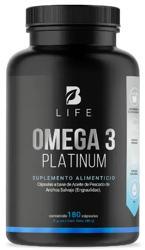 Omega-3 B Life Platinum – 180 Cápsulas