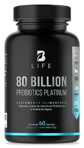 Probiótico B Life 80 Billion – 60 Cápsulas